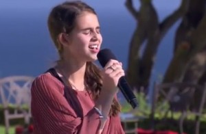 13 year old Carly Rose Sonenclar sings "Brokenhearted" X Factor USA judges houses