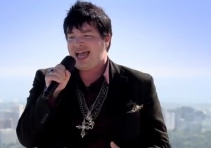 Jason Brock sings "Big girls don't cry" by Fergie in X Factor USA judges houses