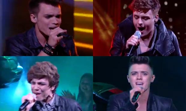 Union J sing Sweet Dreams by Beyonce on X Factor UK live at halloween