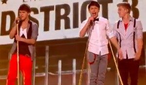 District 3 sing "Beggin" by MADCON on X Factor UK live shows