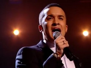 Jahmene Douglas sings John Lennon's "Imagine" on X Factor UK live shows