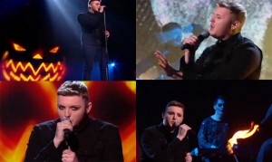 James Arthur sings Sweet Dreams by the Eurythmics on X Factor live Halloween show