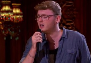James Arthur sings "I can't make you love me" X Factor judges houses