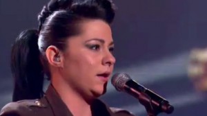 Lucy Spraggan sings her own "Titanium" on X Factor live