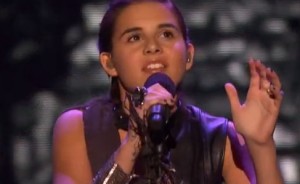 Carly Rose Sonenclar sings It Will Rain by Bruno Mars on X Factor USA live