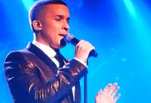 Jahmene Douglas sings Angels by Robbie Williams on X Factor UK live week 6