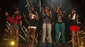 1432 (formerly LYLAS) sing Skyscraper by Demi Lovato on X Factor USA live week 1 survival